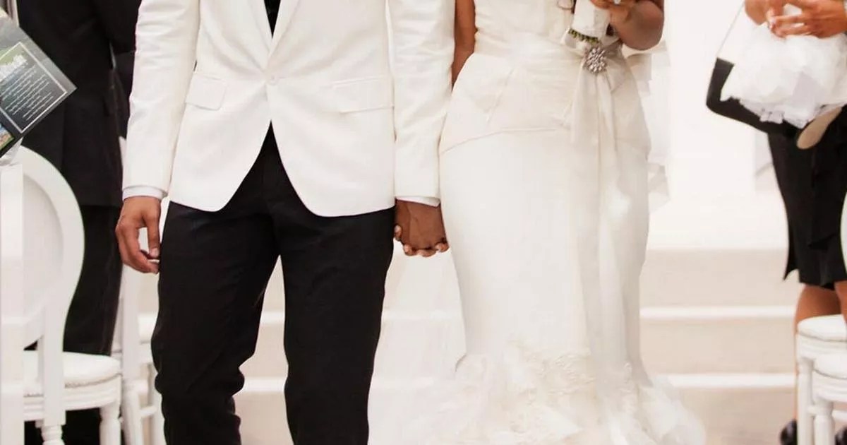 Rochelle Wiseman and Marvin Humes wedding pictures and interview from